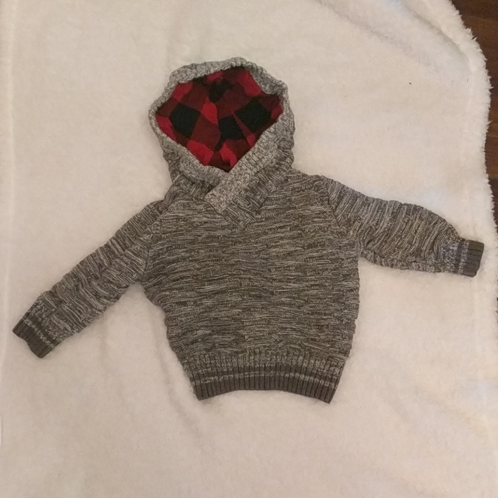 2t cat and Jack pull over sweater